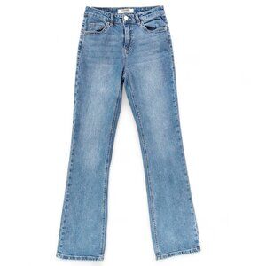 Rock & Roll Denim Jeans Womens Sz 27 Blue High Rise Bootcut Stretch Western Yoke